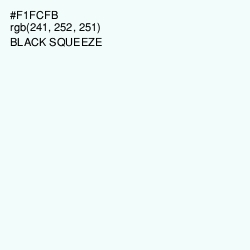 #F1FCFB - Black Squeeze Color Image